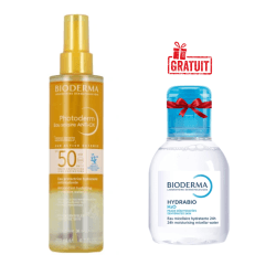BIODERMA PHOTODERM EAU SOLAIRE ANTI OX SPF50 200ML + HYDRABIO H2O 100ML (OFFERT)