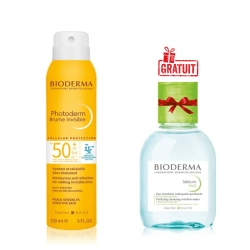 BIODERMA PHOTODERM BRUME INVISIBLE SPF50+ 150ML + SEBIUM H2O 100 ML (OFFERT)