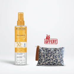 BIODERMA PHOTODERM EAU SOLAIRE ANTI OX SPF50 200ML + TROUSSE FLEURI (OFFERT)