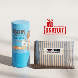 ISDIN FOTOPROTECTOR PEDIATRICS STICK SPF50 20G + TROUSSE GRIS (OFFERT)