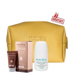 PHYTEAL DPIGMA ECRAN INVISIBLE SPF100 +DEODORANT ANTI TRANSPIRANT 50ML +TROUSSE DOREE(OFFERT)
