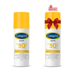 CETAPHIL SUN FACE FLUID TEINTE LIGHT MEDIUM SPF50+ 50ML + 2EME OFFERT
