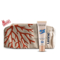 LIRENE BB CREMA SPF 50 (02) NUDE 30ML + TROUSSE EN BEIGE (OFFERT)