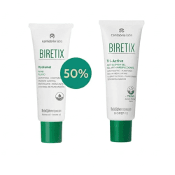 CANTARIA LABS BIRETIX GEL TRI-ACTIVE 50ML +HYDRAMAT FLUIDE 50ML (-50%)