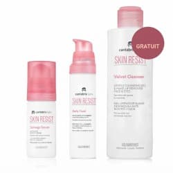 CANTABRIA LABS SKIN RESIST SENSAGE SERUM 30ML+DAILY FLUID 50ML+GEL NETTOYANT DOUX VISAGE ET YEUX 200ML OFFERT