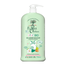LE PETIT OLIVIER GEL LAVANT DOUCEUR BEBE BIOLOGIQUE 750ML