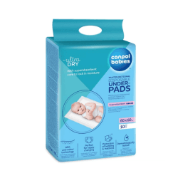 CANPOL BABIES COUCHES MULTIFONCTIONNELLES 60 X 60 CM 10 PIECES REF 78/006