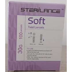 STERILANCE SOFT 100 LANCETTES