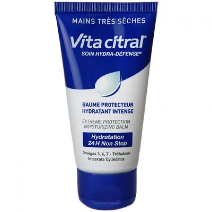 ASEPTA VITA CITRAL SOINS MAINS TRES SECHES HYDRA-DEFENSE 24H 75ML