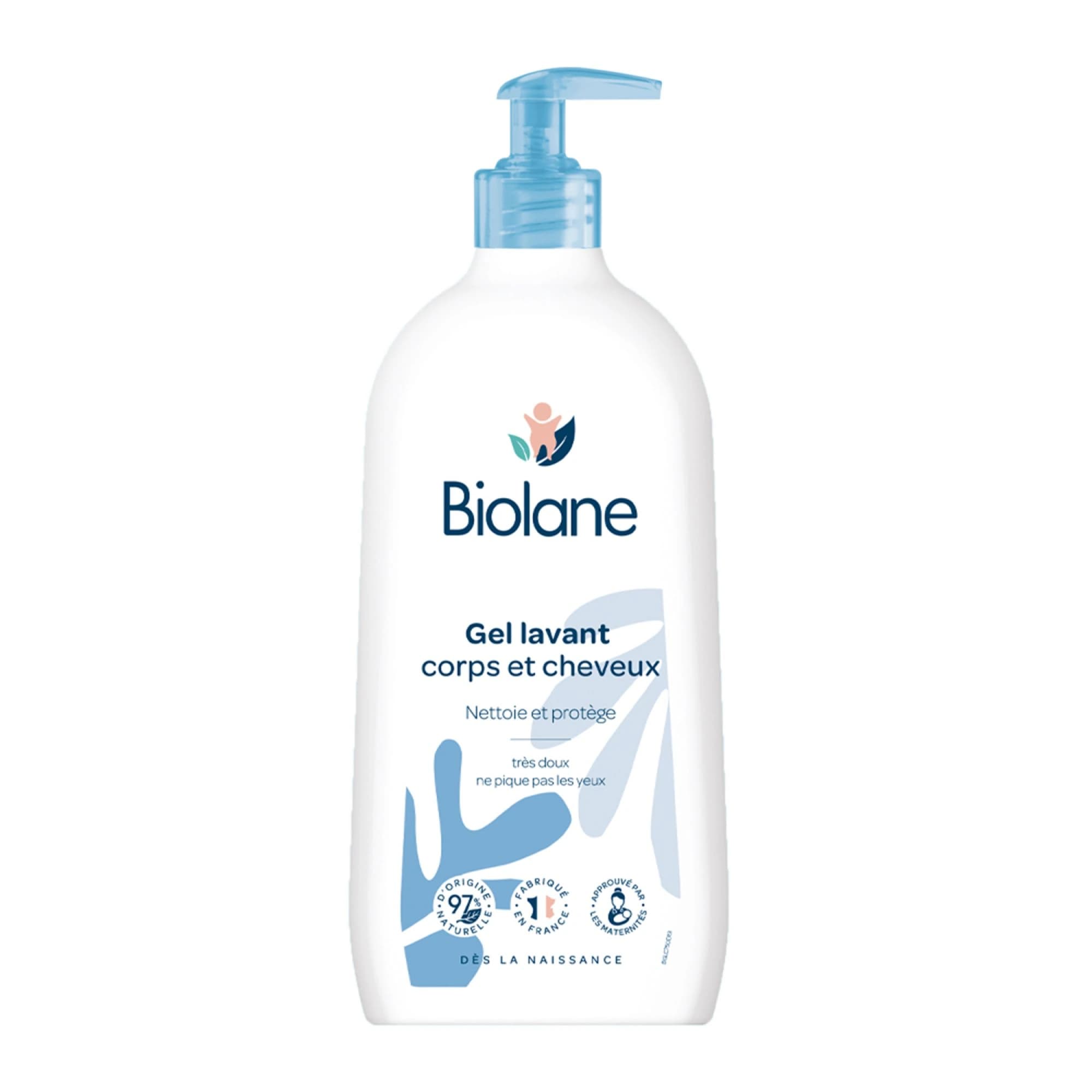 BIOLANE GEL LAVANT CORPS ET CHVX 350ML