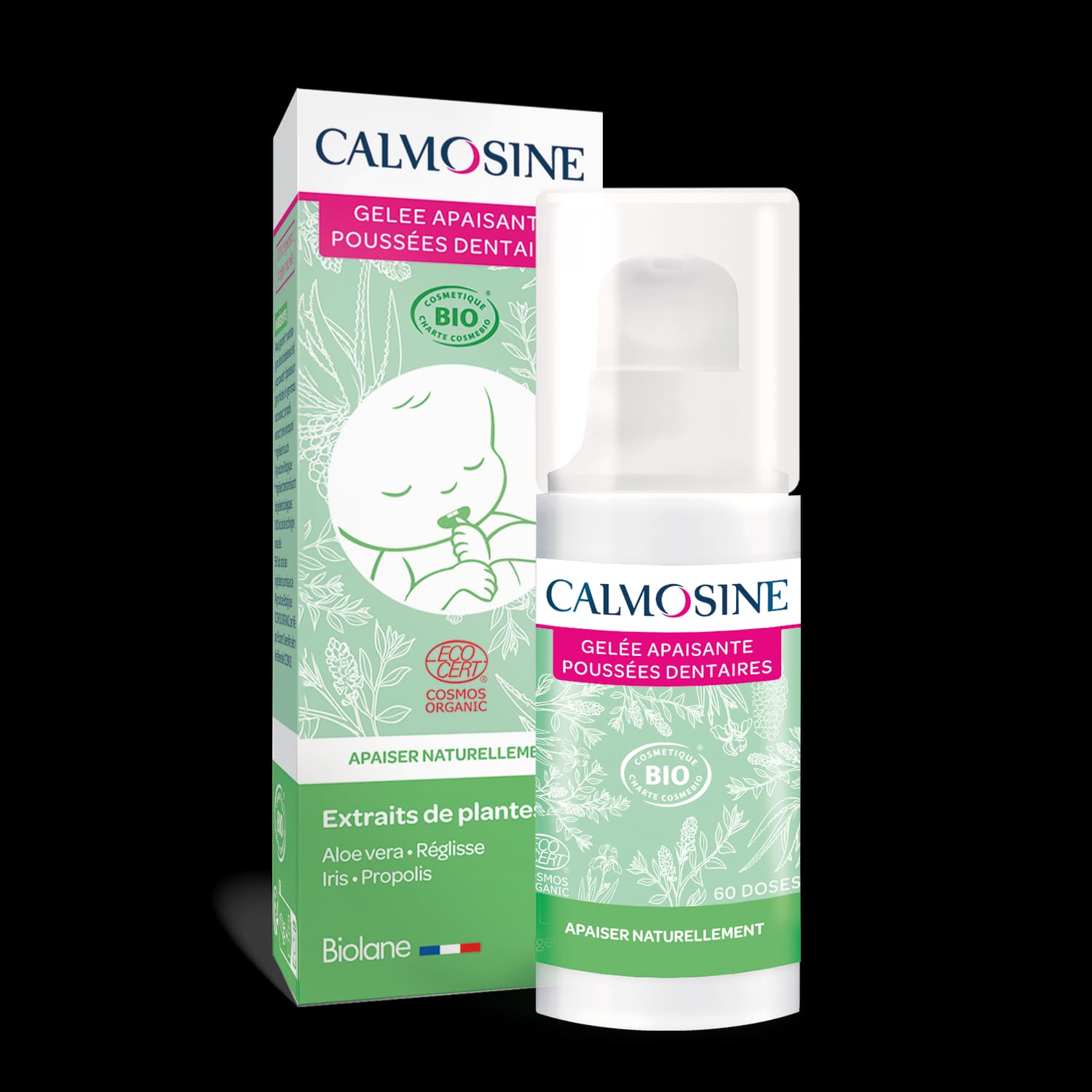 BIOPHA BIO CALMOSINE GELEE APAISANTE POUSSEES DENTAIRES 60 DOSES