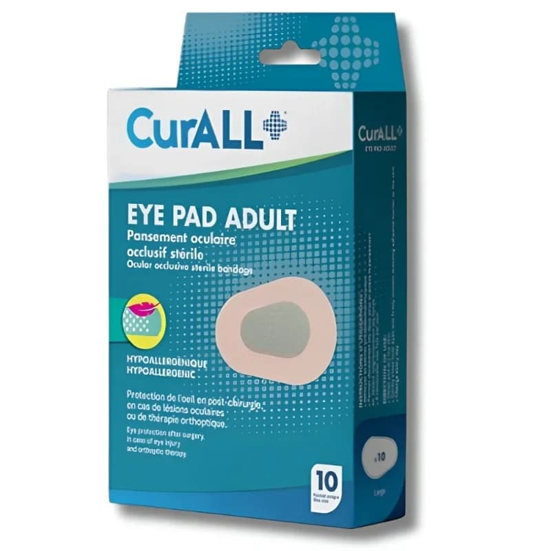 CURALL PANSEMENT OCULAIRE ADULTE BT10