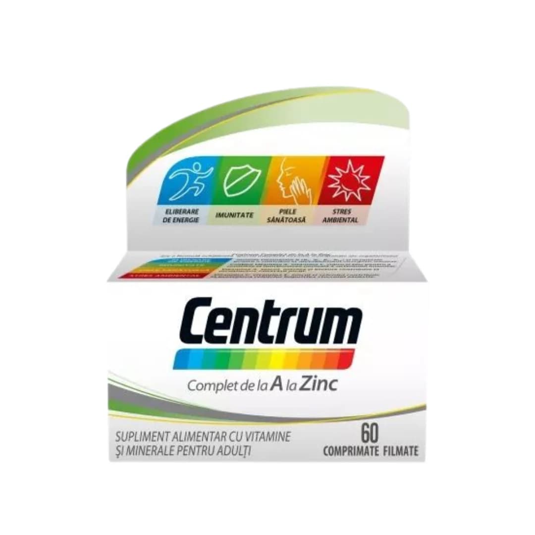 CENTRUM WITH LUTEIN ADULTE B 30 TABLETS