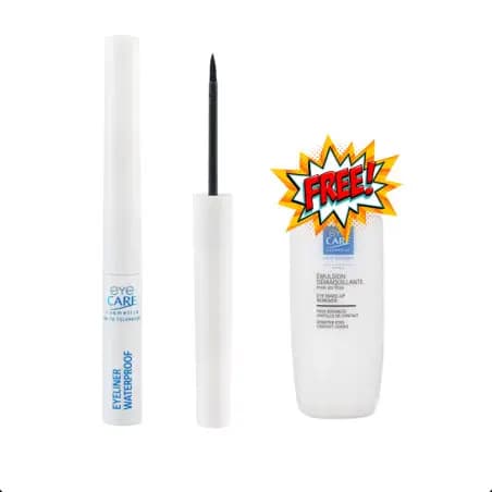 EYE CARE EYELINER WATERPROOF NOIR + DEMAQUILLANTE
