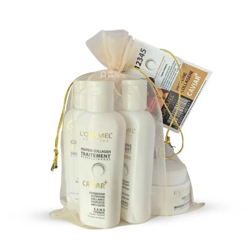 L ORAMEL KIT PROTEINE COLLAGENE CAVIAR+PF