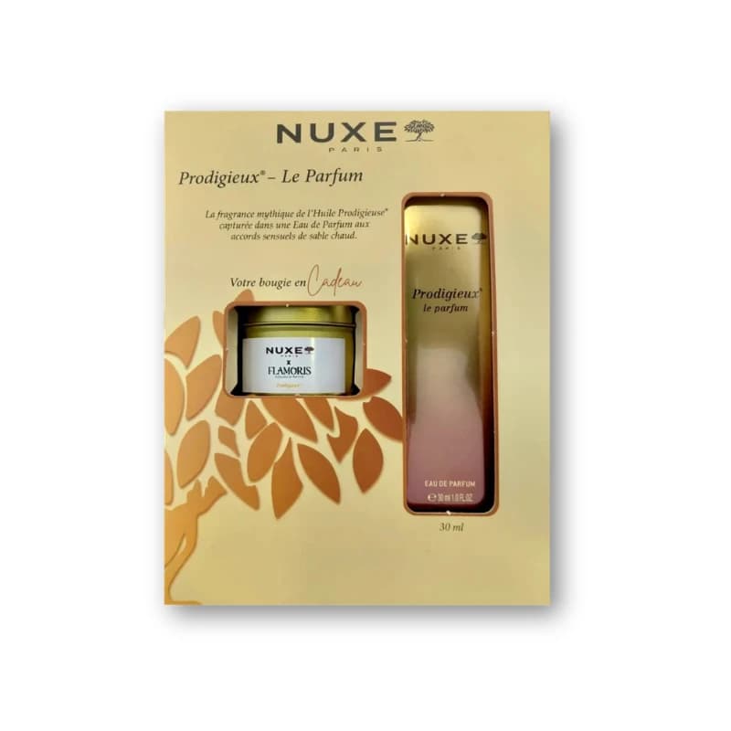 NUXE COFFRET PRODIGIEUX PARFUM 30ML+ BOUGIE GRT