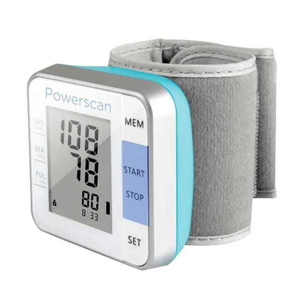 POWER SCAN W02 TENSIOMÈTRE AUTOMATIQUE AU POIGNET