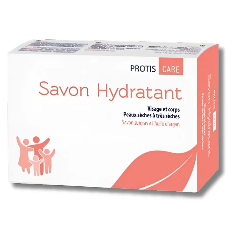 PROTIS CARE SAVON HYDRATANT VISAGE ET CORPS PEAUX SECHES A TRES SECHES 85G