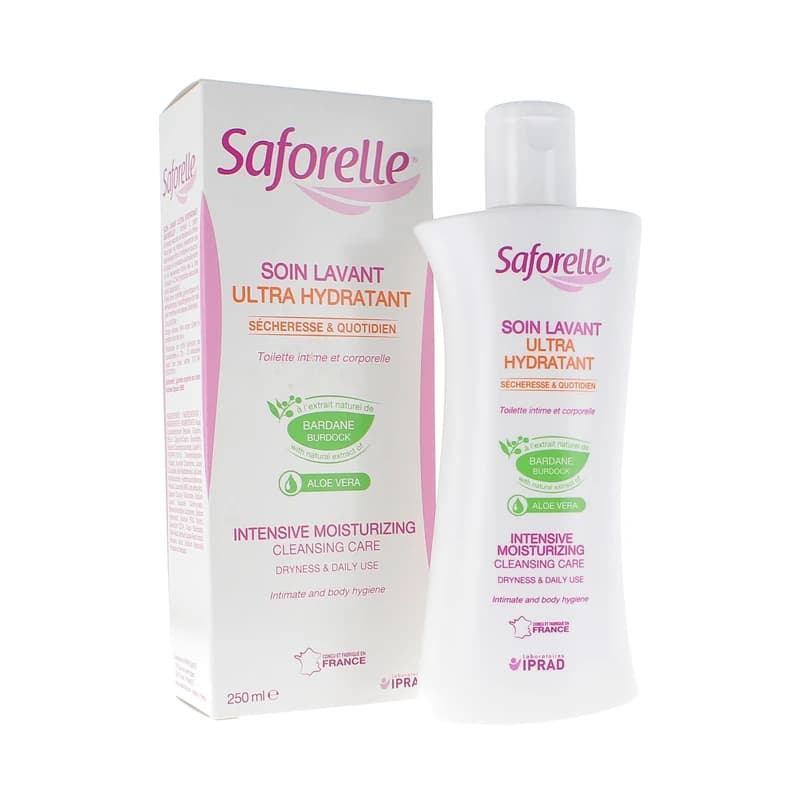 SAFORELLE SOIN LAVANT ULTRA HYDRATANT TOILETTE INTIME ET CORPORELLE 250ML