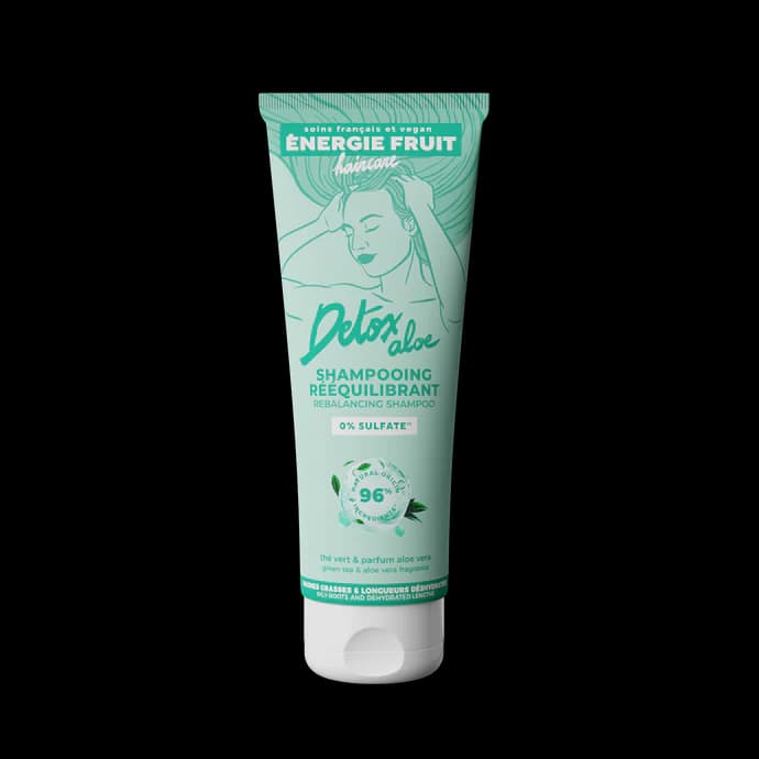 VEGAN ENERGIE FRUIT DETOX ALOE SHAMPOING REEQUILIBRANT 250ML