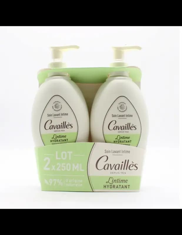ROGE CAVAILLES COFFRET GEL INTIME HYDRATANT 2X250ML