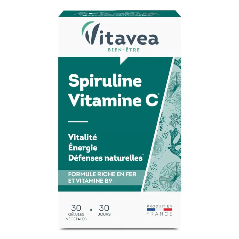 VITAVEA SPIRULINE VIT C B30