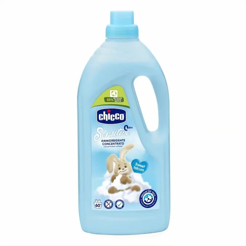 CHICCO ASSOUPLISSANT POUR LINGE DE BEBE PARFUM POUDRE 1.5L