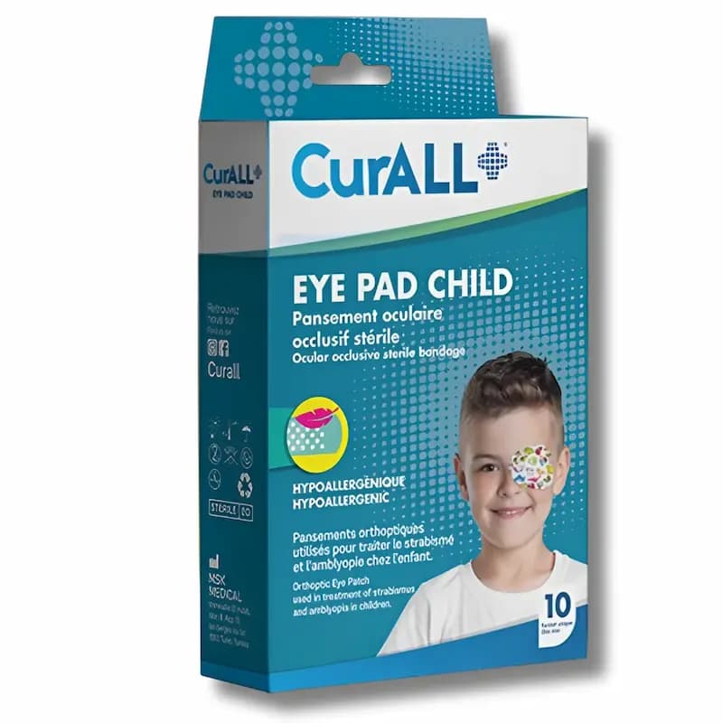 CURALL EYE PAD CHILD B10