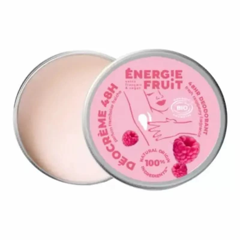 ENERGIE FRUIT DEO CREME 48H PARFUM FRAMBOISE FRAICHE 45G