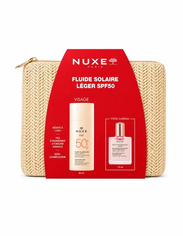 NUXE TROUSSE SUN (FLUIDE SOL+H.PROD FLORALE GR) NUX SUN 4