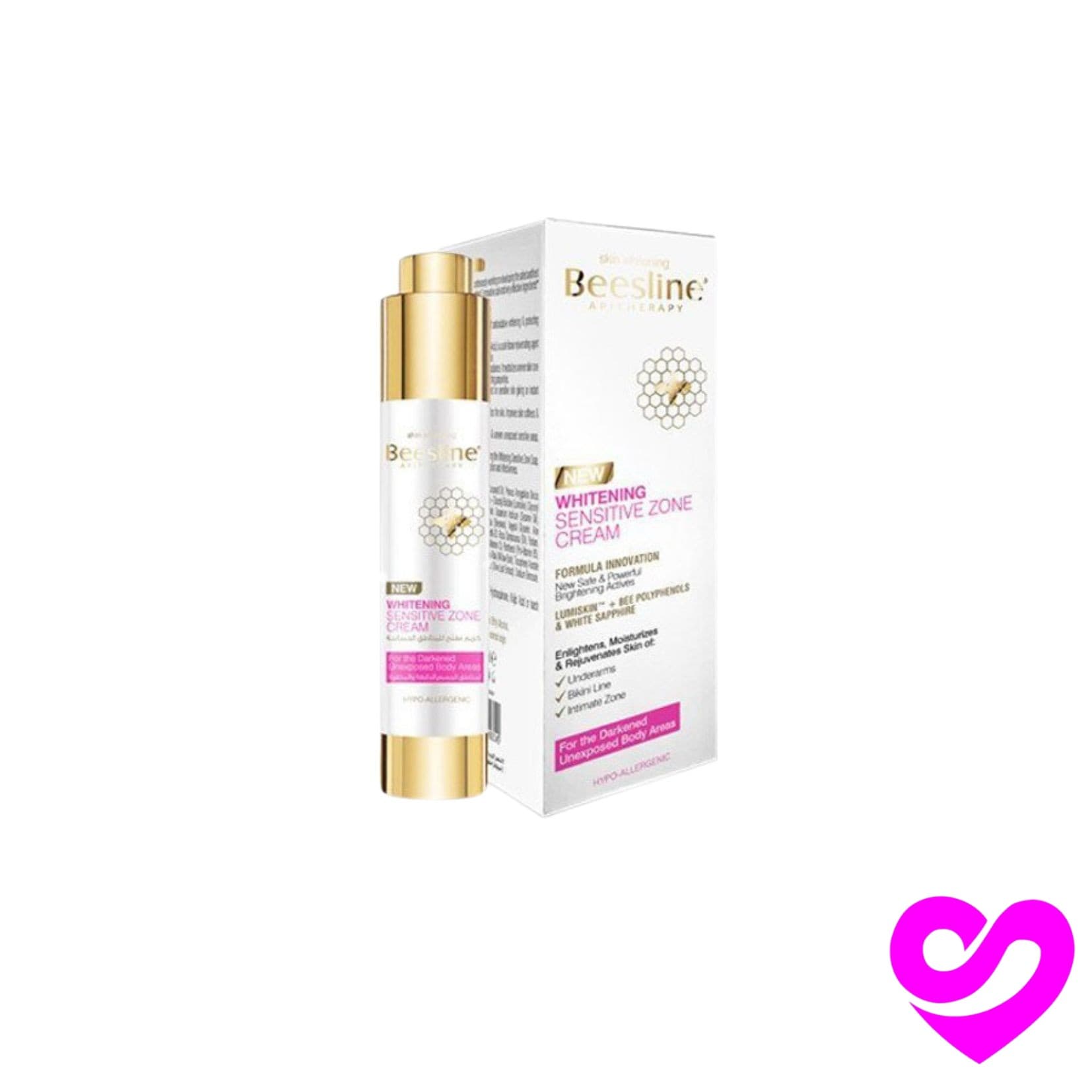 BEESLINE CREME ECLAIRCISSANTE INTIME WHITENING SENSITIVE ZONE 50ML