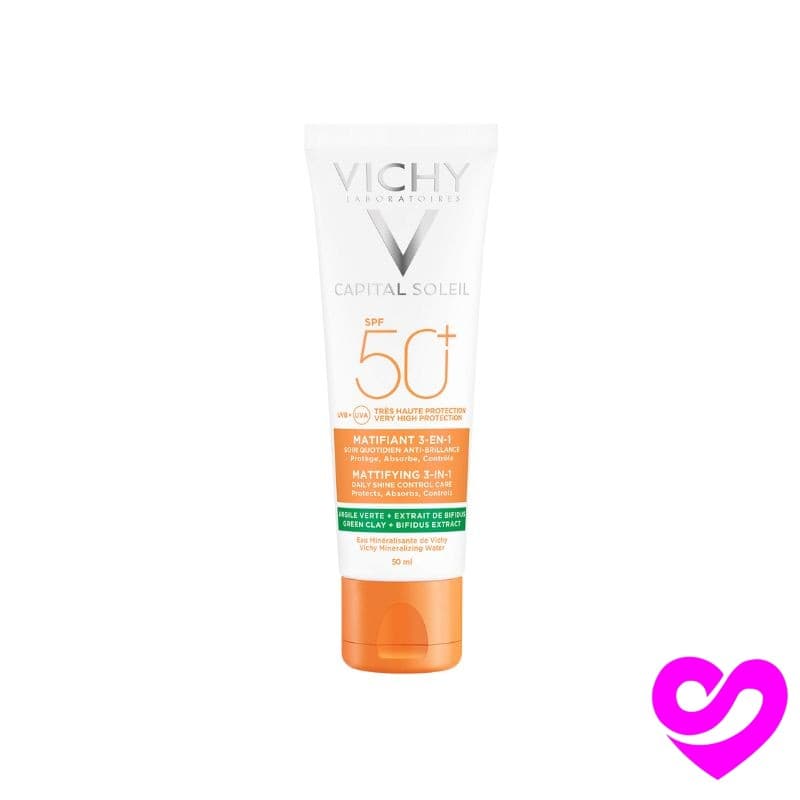 Vichy Capital Soleil Matifiant 3en1 SPF 50+, 50 ml