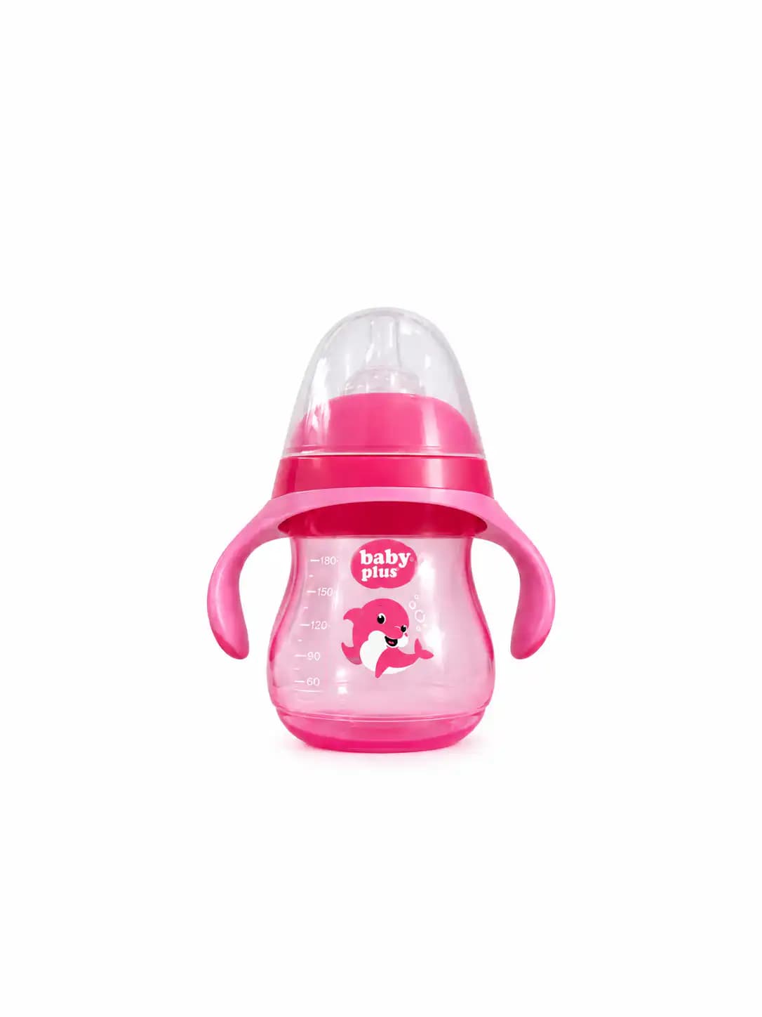 Baby Pur biberon dauphin 230 ml rose
