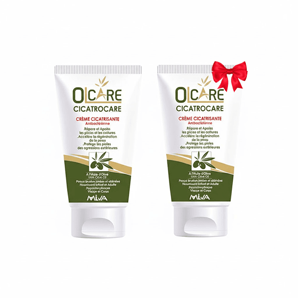 MILVA OLCARE cicatrocare crème cicatrisante 50 ml + 1 GRATUITE