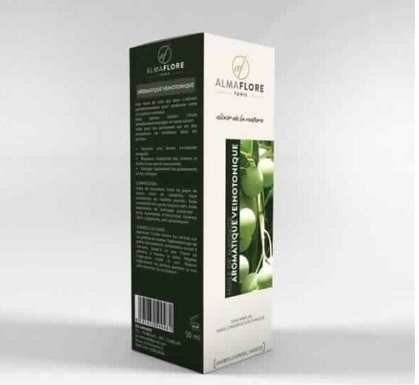 ALMAFLORE Huile de massage veinotonique 50ML