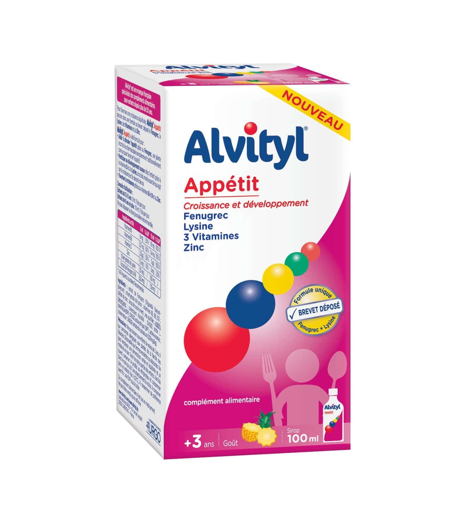 Alvityl Appétit sirop 100ml