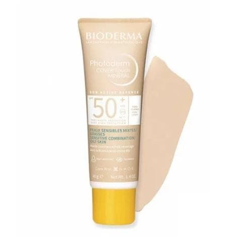 Bioderma Photoderm cover touch mineral SPF50+ très claire