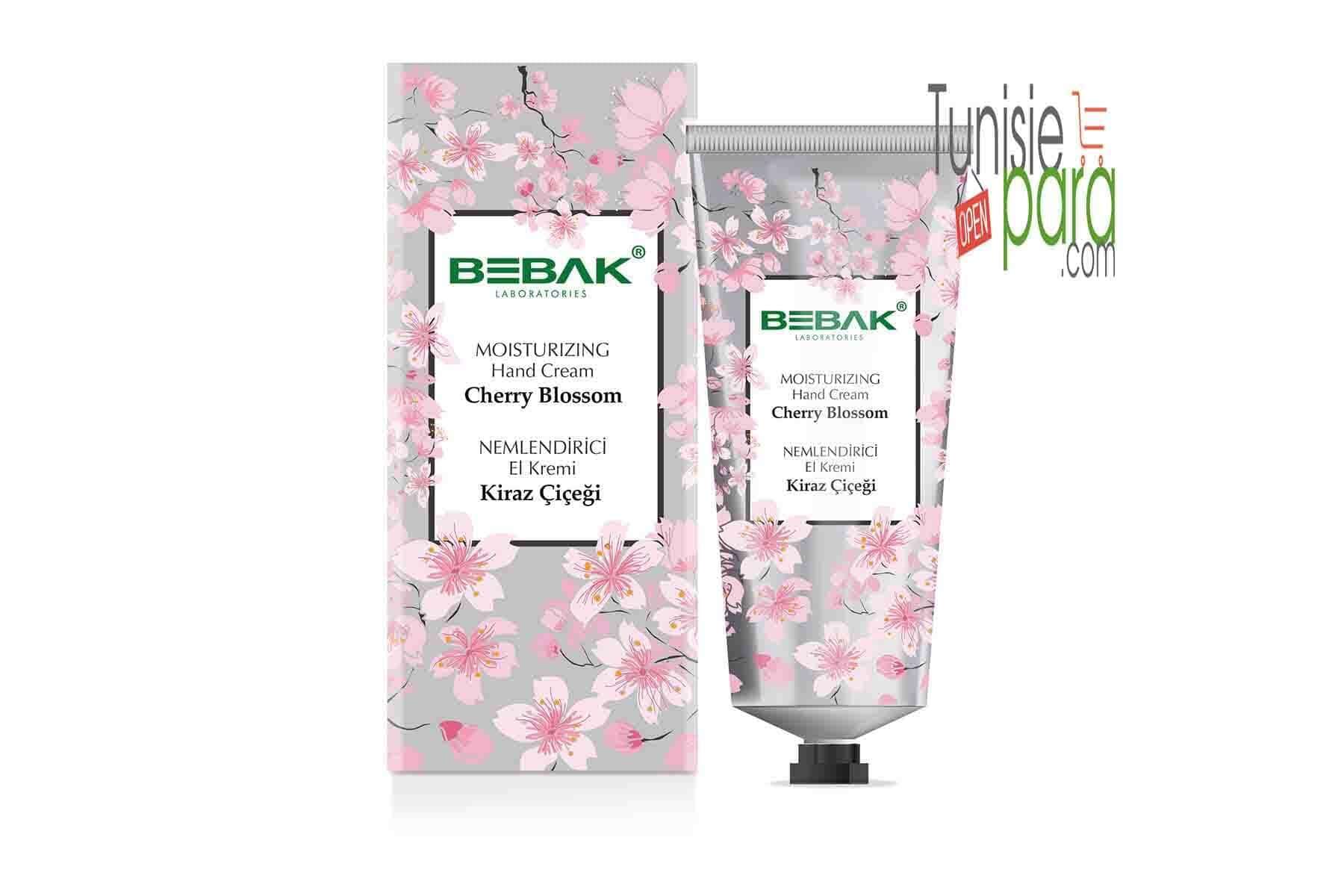 BEBAK Crème pour les mains à l’extrait de fleur de cerisier 60 ML