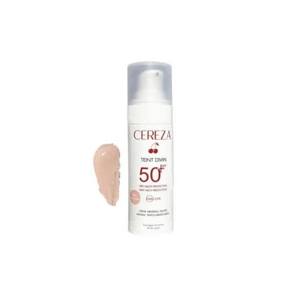 CEREZA teint divin ecran minéral beige porcelaine SPF50+