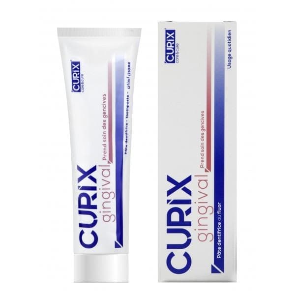 CURIX Dentifrice gingival 75ml + brosse a dent offert