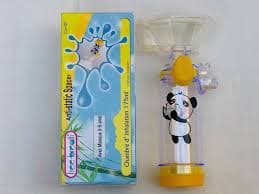 Chambre d’inhalation PANDA avec masque pour 3 tranches d’âge: 1-5 ans