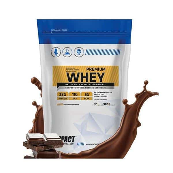 IMPACT Proteine Premium Whey Double Chocolate Sachet Format 1,8kg