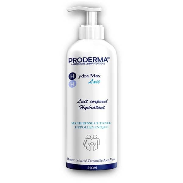 PRODERMA Hydra max lait corporel hydratant 250ml