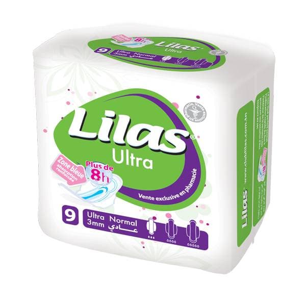 Lilas Serviettes Ultra Normal B/9