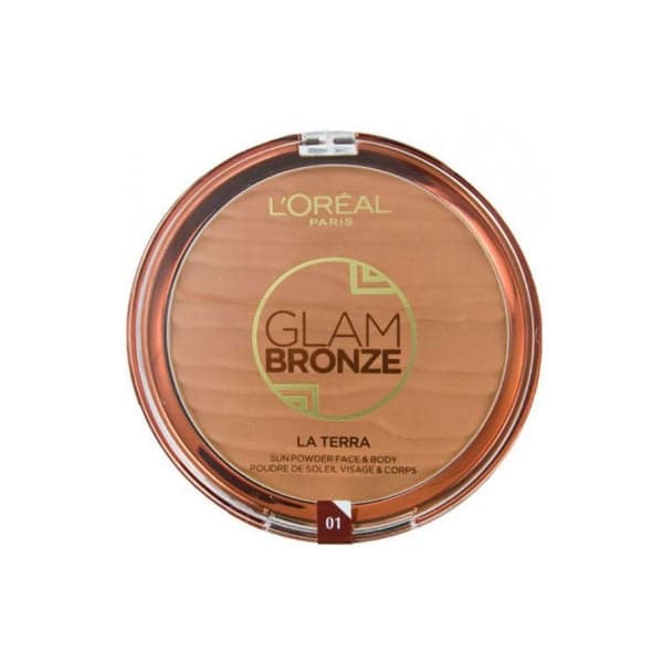 L’OREAL GLAM BRONZE la terra poudre de soleil visage et corps 01