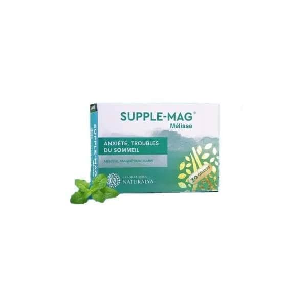 NATURALYA supple-mag mélisse 30 gelules