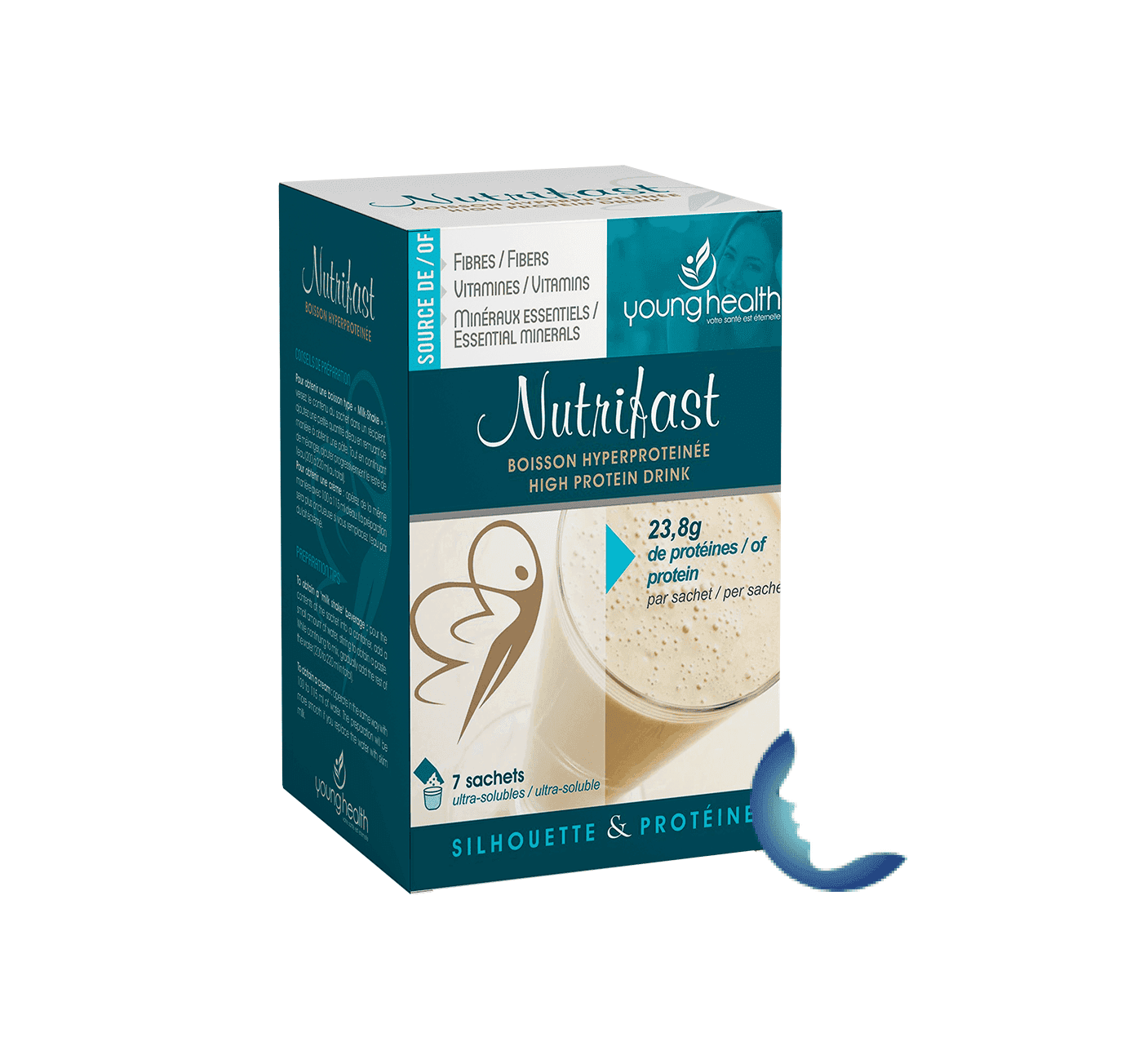 Nutri-fast chocolat 7 sachets