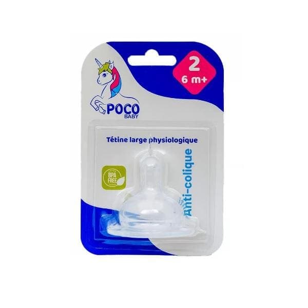 POCO BABY tetine large physio 2 age