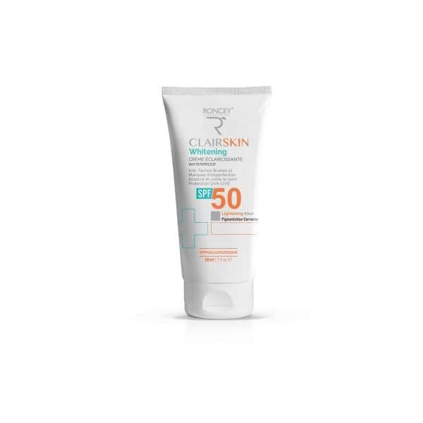Roncey Clairskin Creme Eclaircissante SPF 50+
