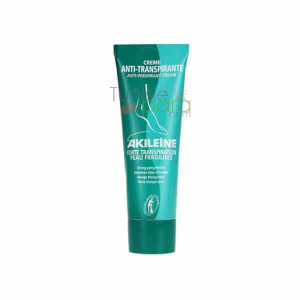 Akileine creme anti transpirante peaux fragilisees 50ml